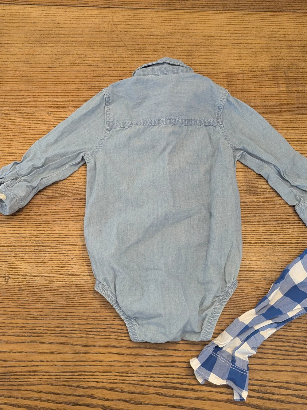 EUC Carters Oshkosh Baby Boy 18 Month Blue Button Down Long Sleeve Shirt Bundle